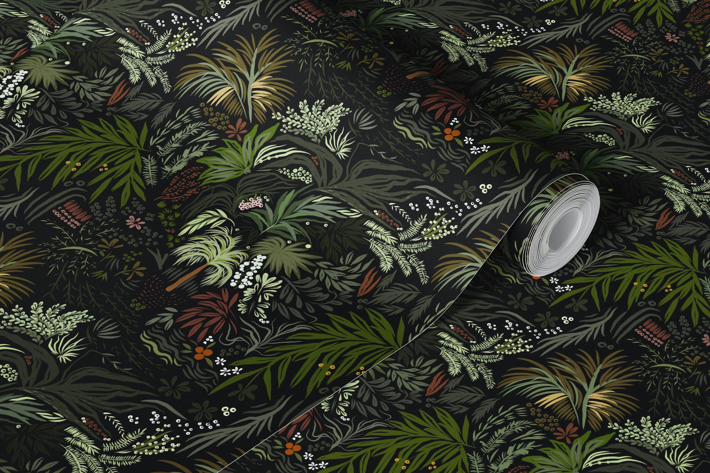 2304x1536 Lush Forest Vibes Jungle Wallpaper