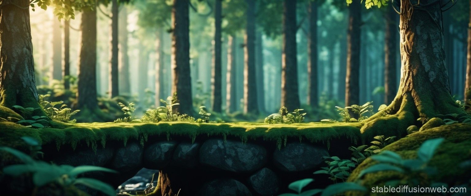 1536x640 Epic Platformer in a Lush Forest