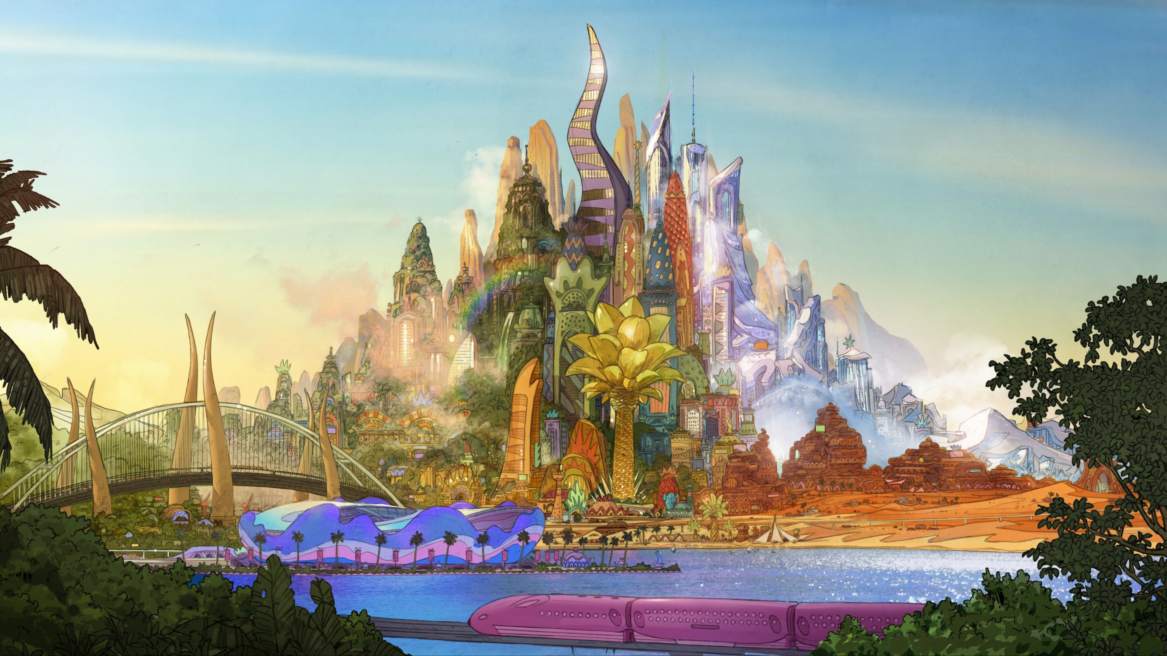 3840x2160 Zootopia Wallpaper