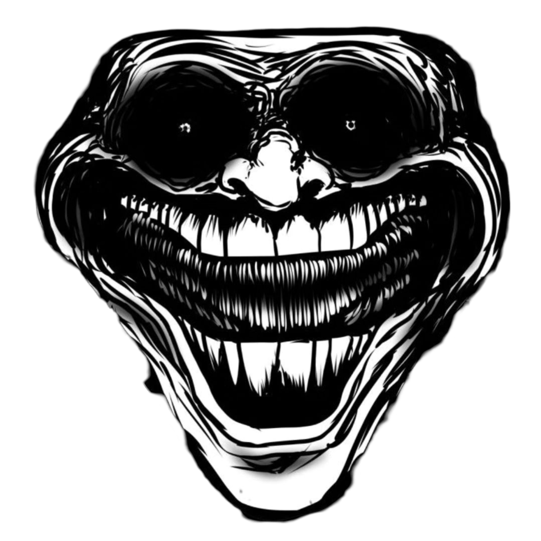 1080x1080 Scary Troll Face Png Image Free Download
