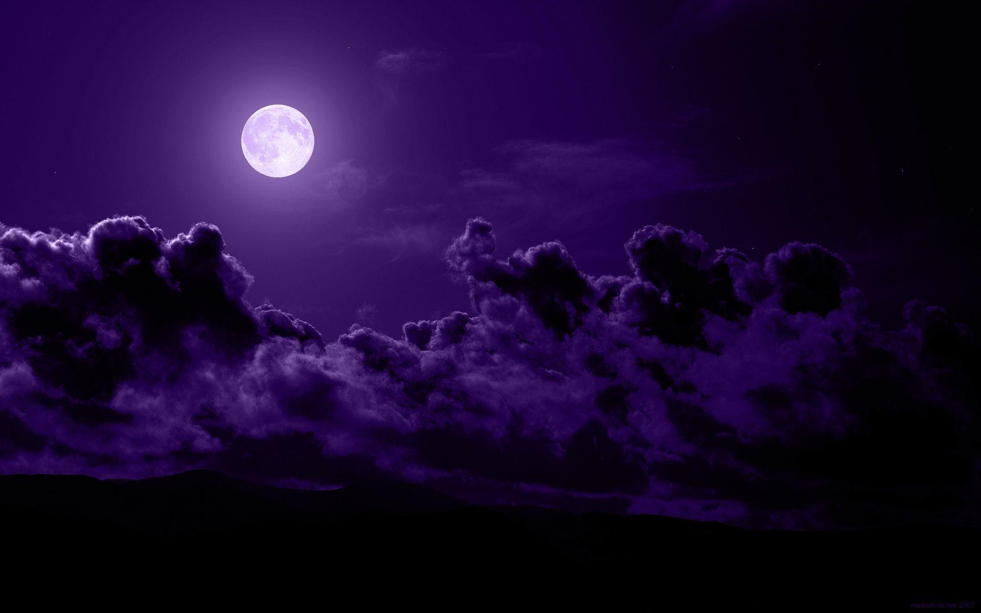 1920x1200 Celestial Purple Clouds Wallpaper at