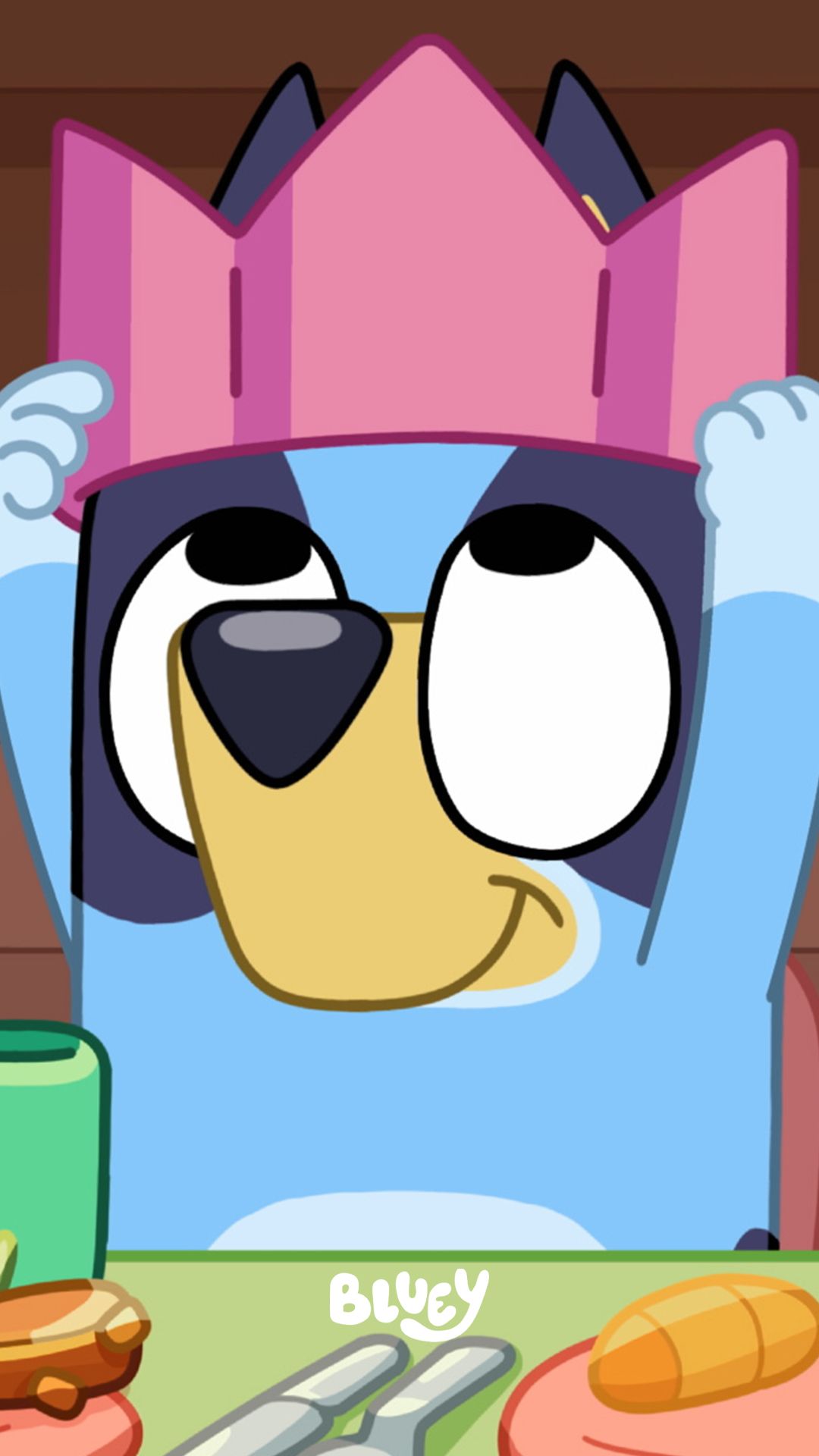 1080x1920 Bluey phone wallpaper: Christmas
