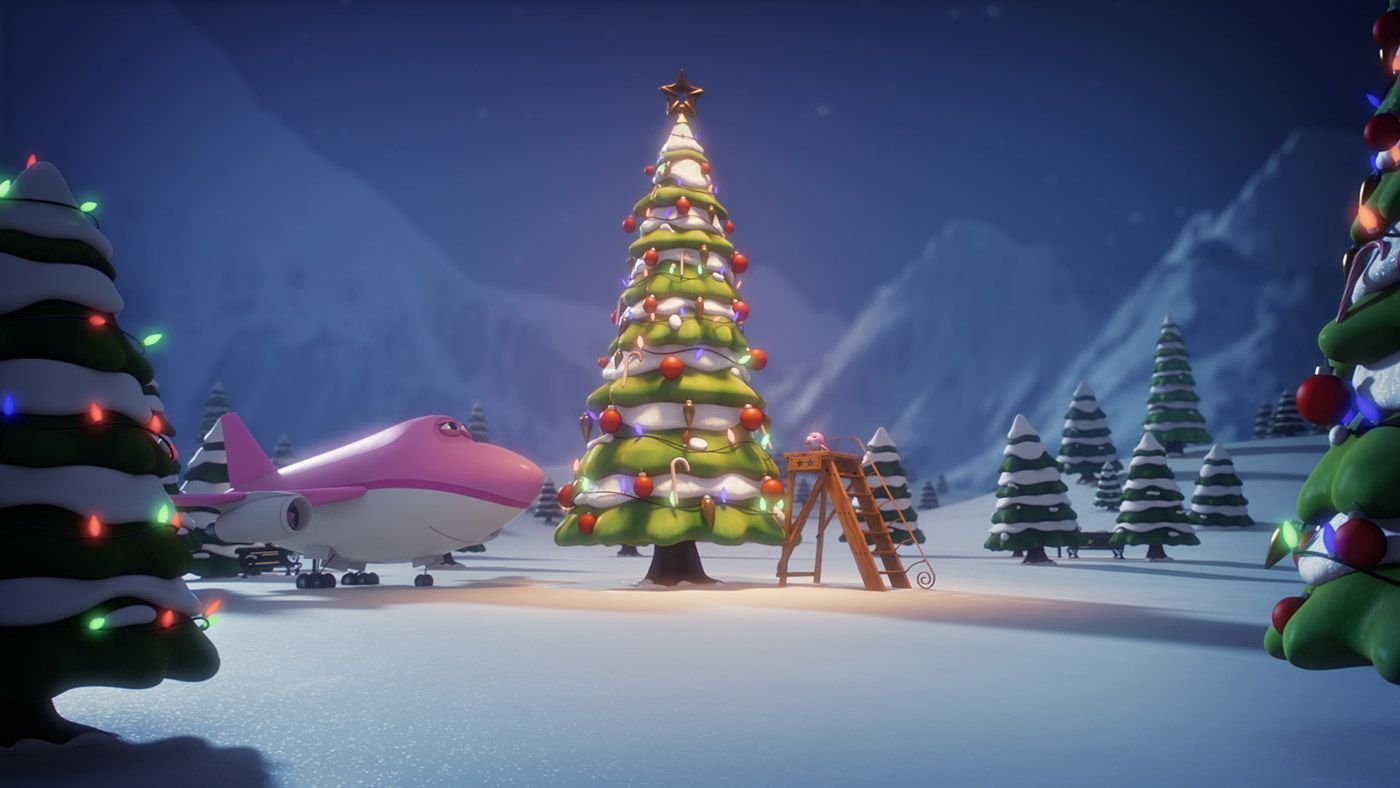 1400x788 Bluey and the Christmas Airshow - Behance