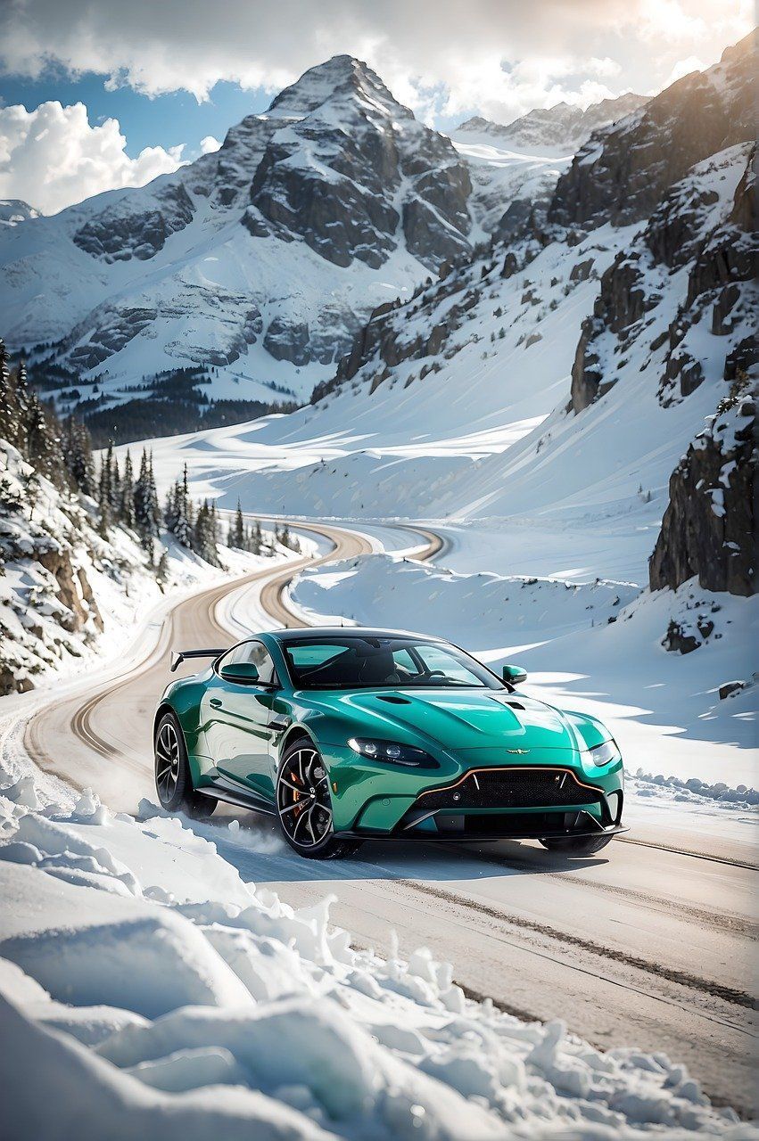 851x1280 Ai Generated, Aston Martin Vantage
