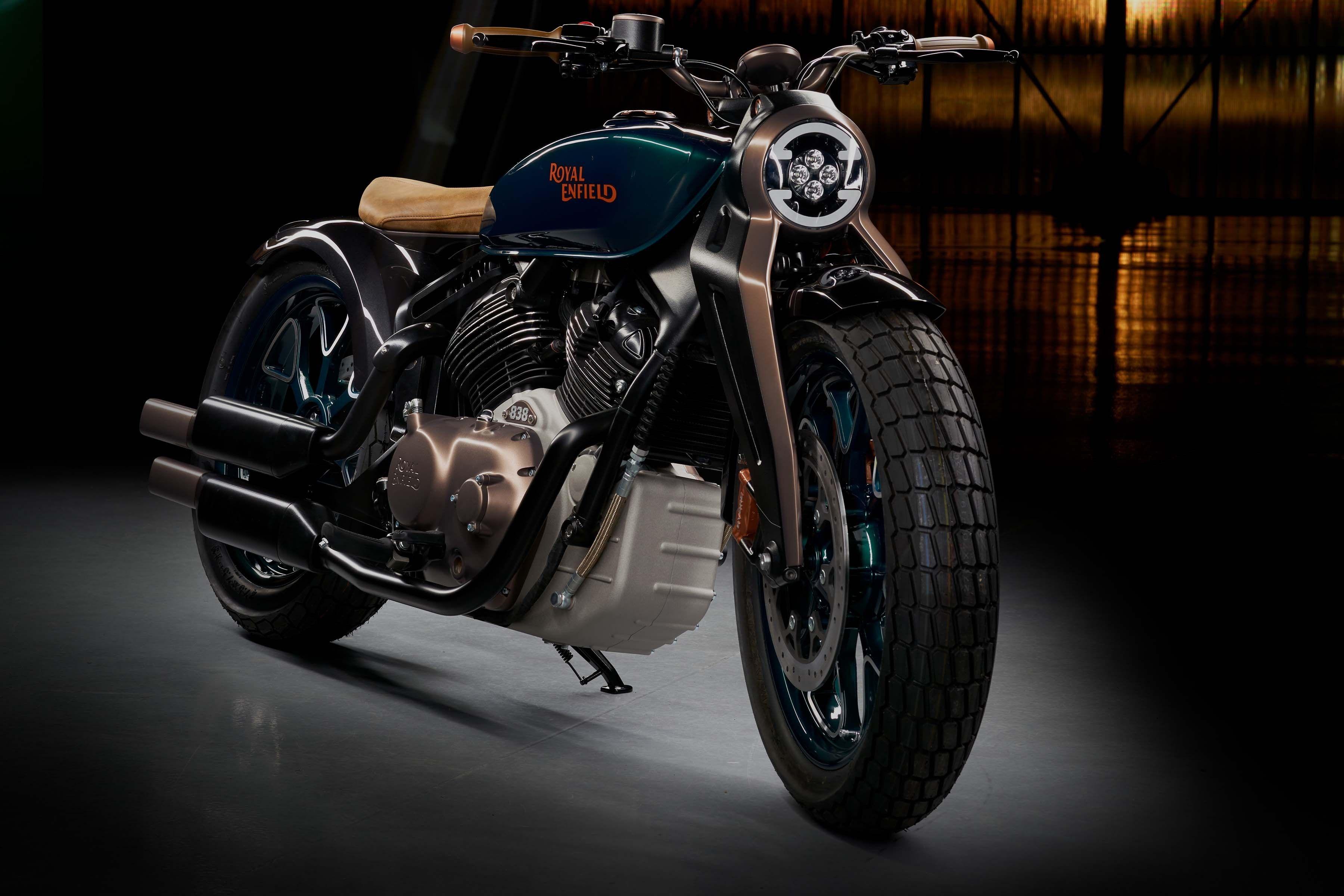 3600x2400 Wallpaper Royal Enfield KX, Concept bikes, EICMA 4K