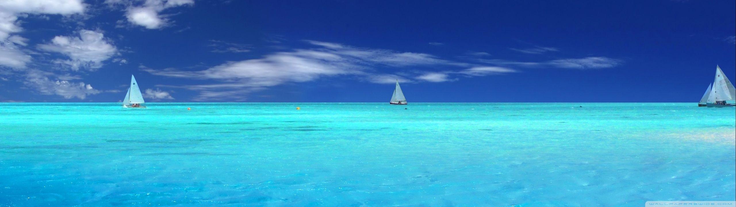 2560x720 Different Desktop Background For 2 Monitors