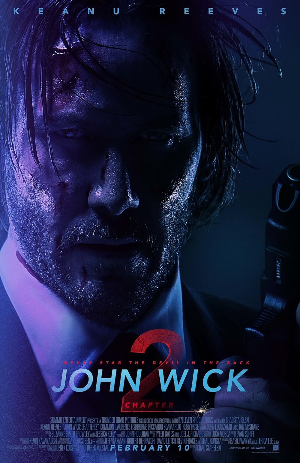 1000x1542 John Wick: Chapter 2 (2017)
