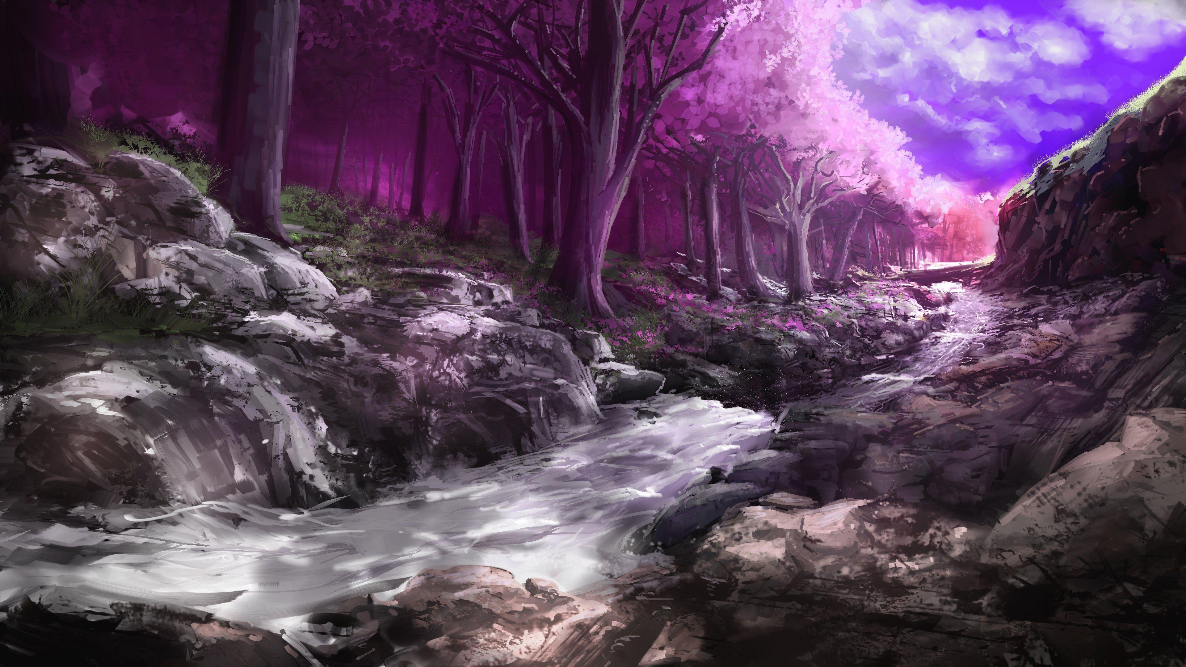 Purple Forest Wallpapers - Top Free Purple Forest Backgrounds