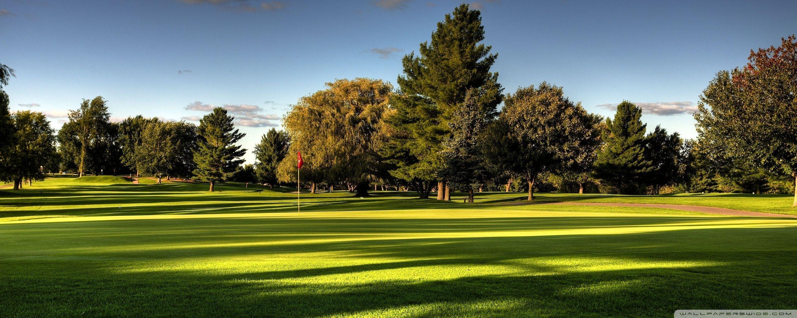 2560x1024 Beautiful Golf Course ❤ 4K HD Desktop Wallpaper for • Wide