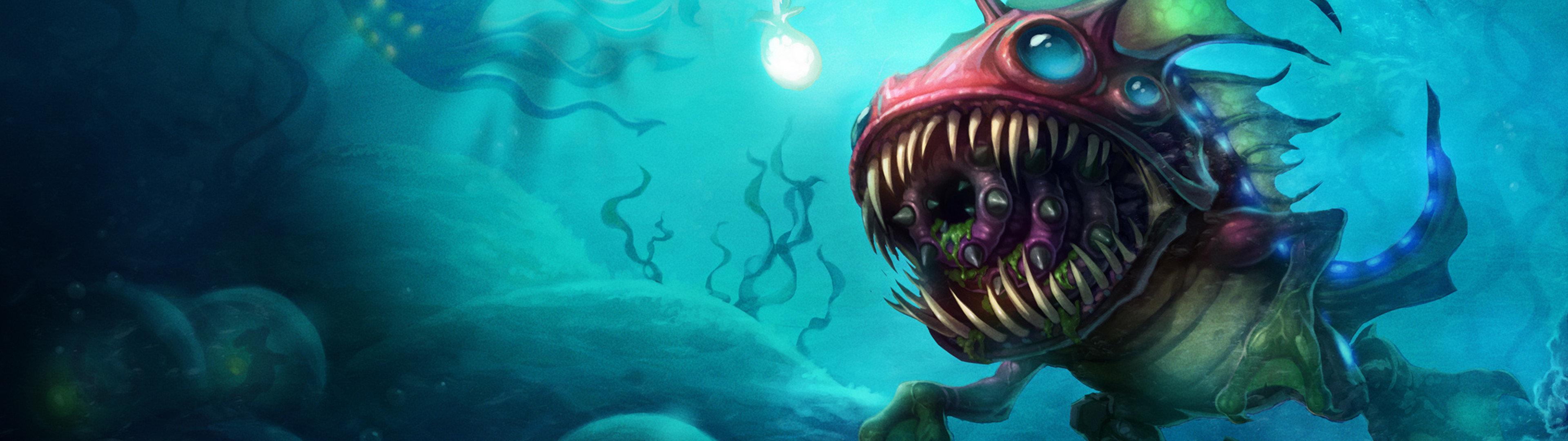 3840x1080 Dual monitor League Of Legends (LOL) wallpaper, HD background