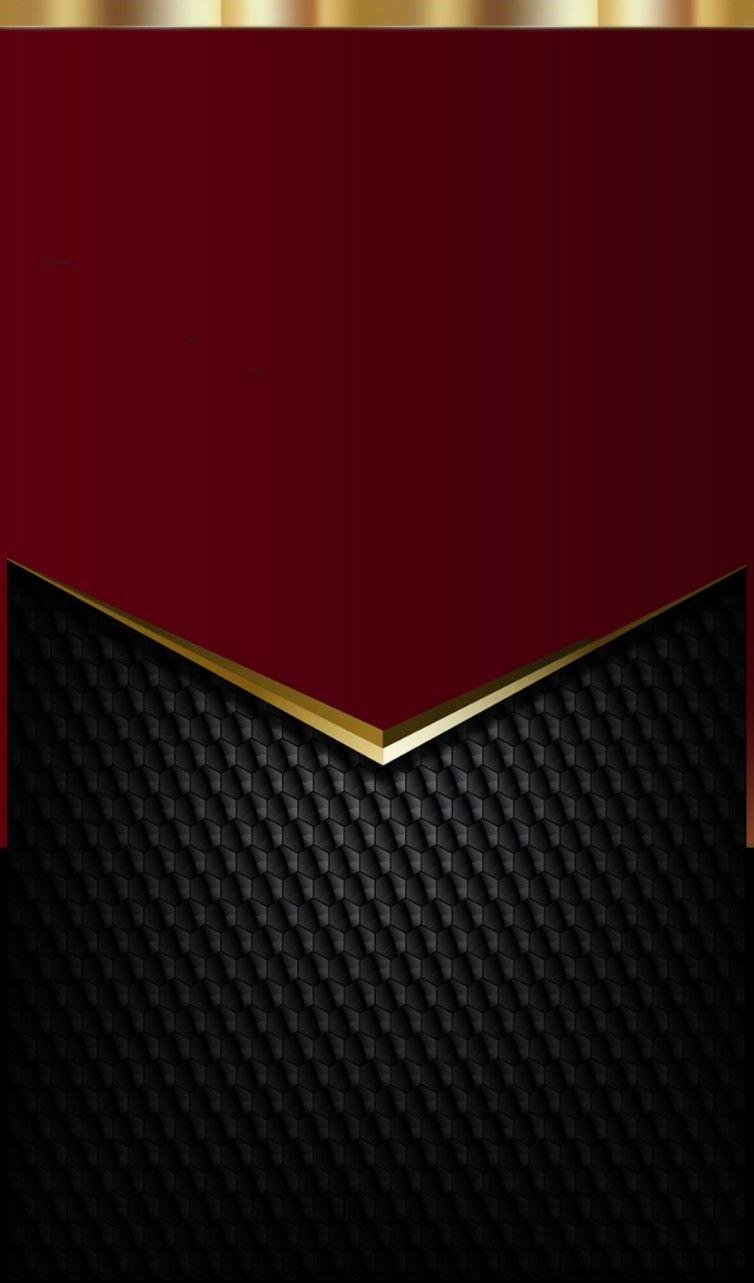 Red abstract black gold edge carbon HD phone wallpaper  Peakpx