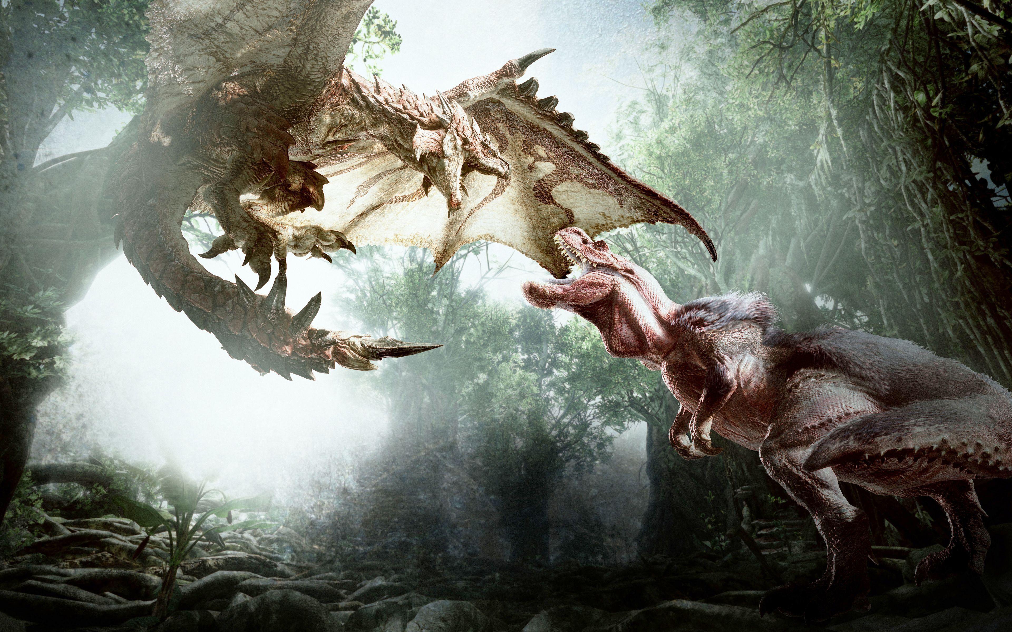 3840x2400 Monster Hunter: World HD Wallpaper and Background Image