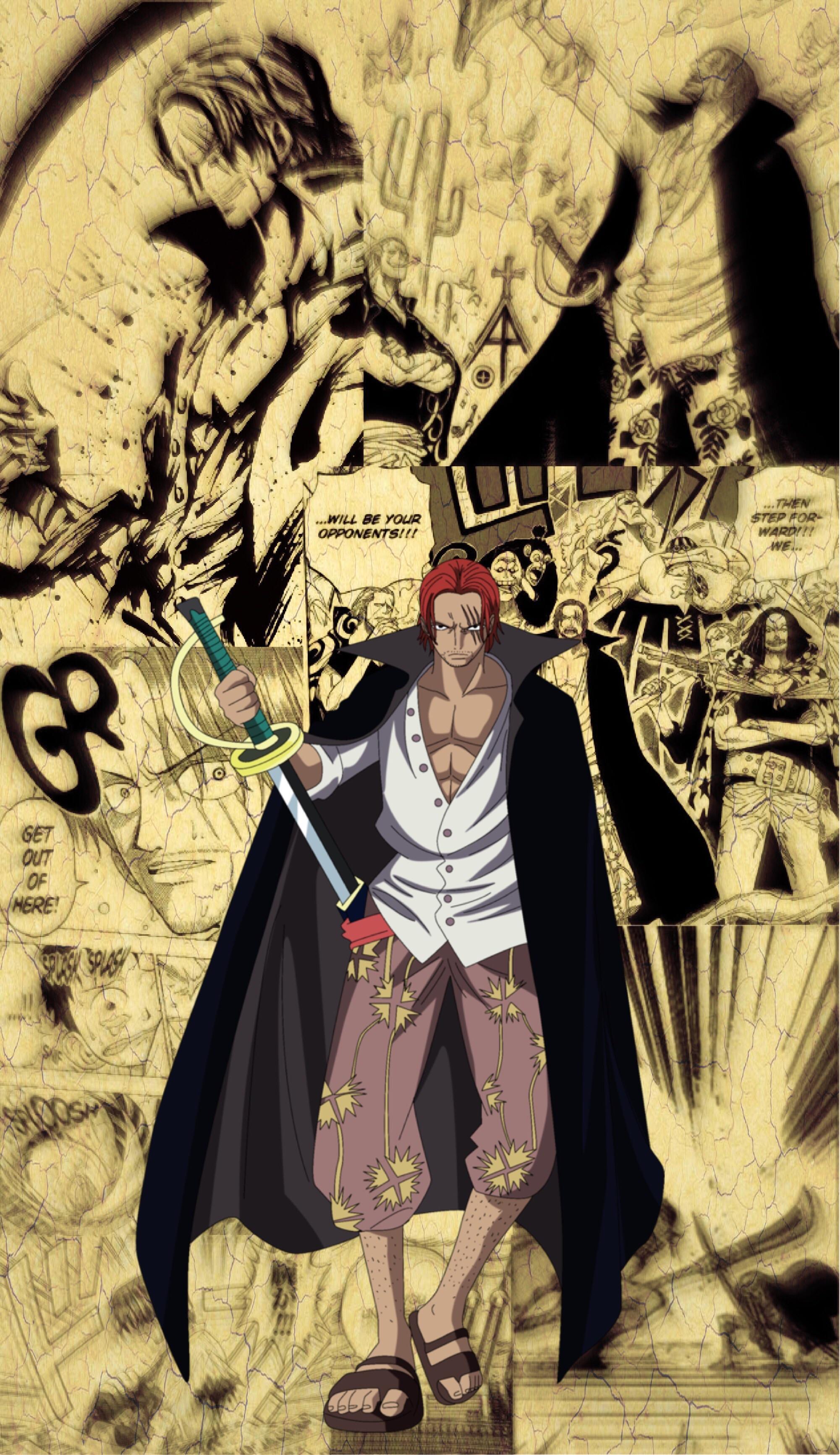 Shanks One Piece Wallpapers Top Free Shanks One Piece Backgrounds Wallpaperaccess