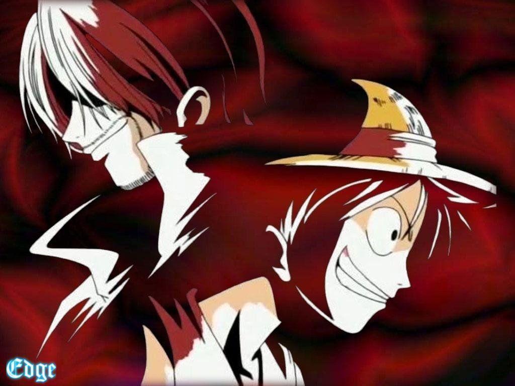 Shanks and luffy | One piece manga, One piece wallpaper iphone, One piece  cartoon