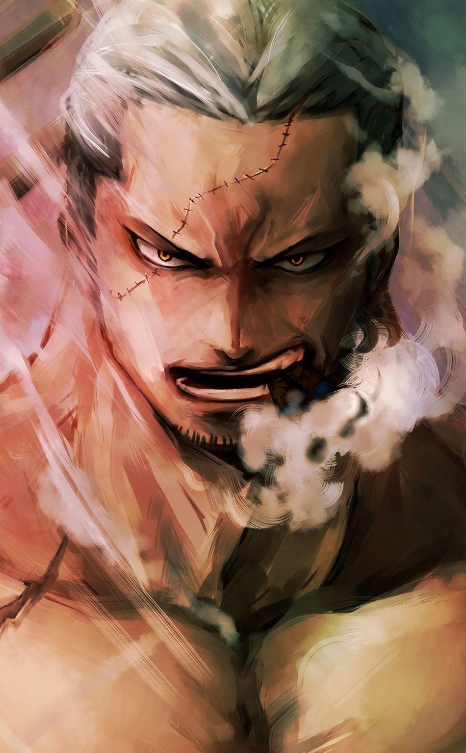 950x1534 Download 950x1534 wallpaper artwork, smoker, one piece