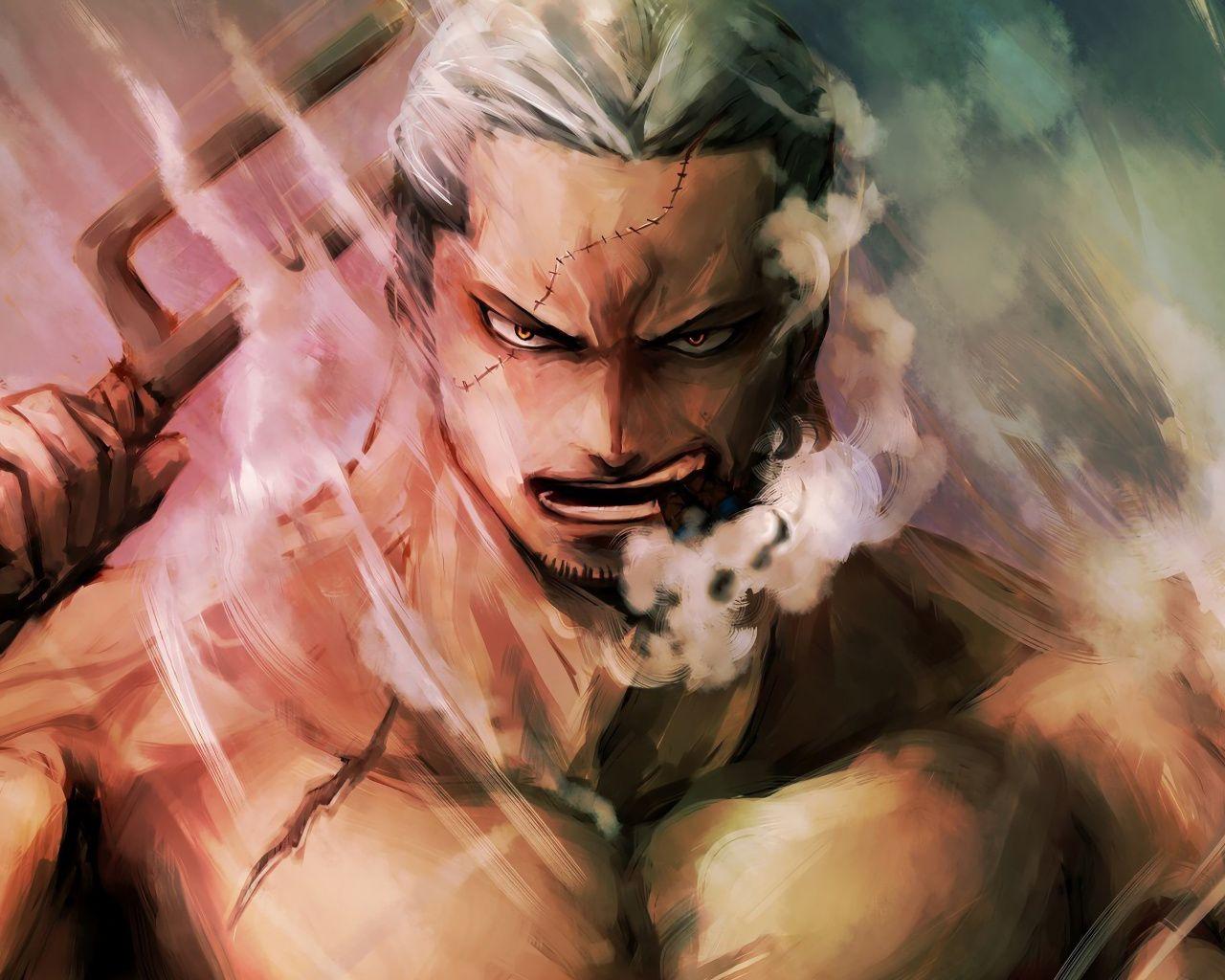 1280x1024 Download 1280x1024 wallpaper artwork, smoker, one piece