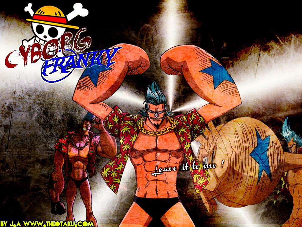 1024x768 Franky☠(SuPer) (One Piece) Wallpaper