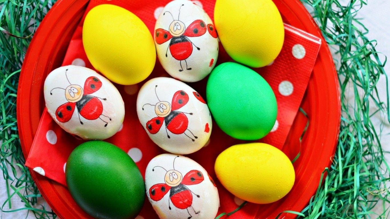 1366x768 Download 1366x768 Easter Eggs, Holiday Wallpaper for Laptop