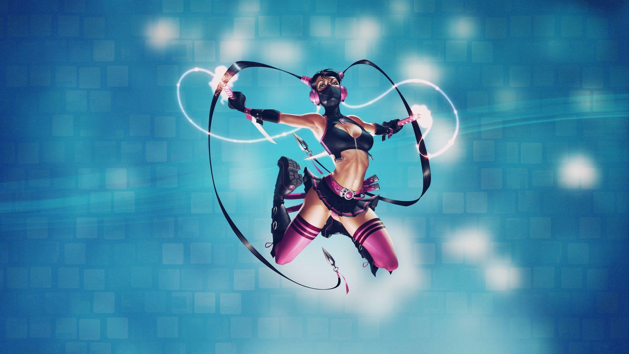 2560x1440 Download the Lotus Sword Ninja Wallpaper, Lotus Sword Ninja iPhone