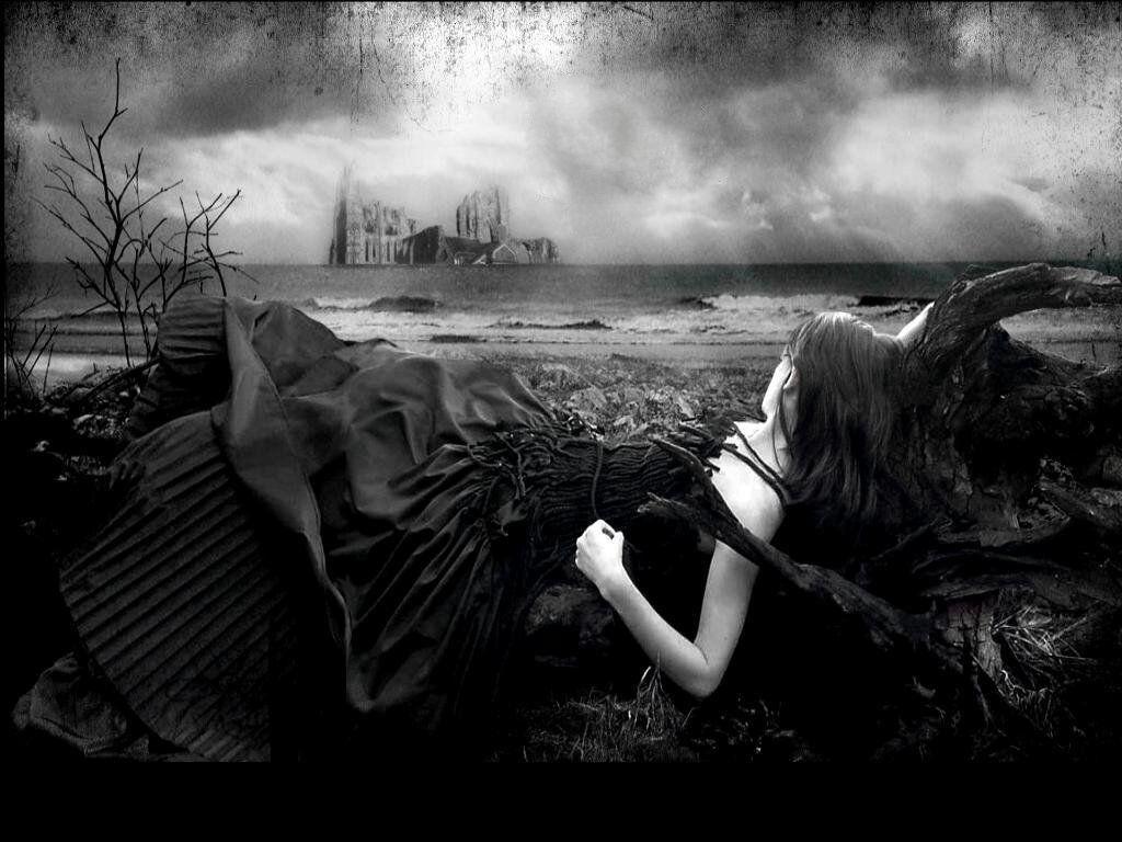 1024x768 Dark gothic wallpaper