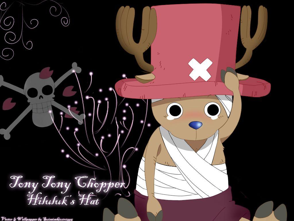 1024x768 One Piece Wallpaper: Tony Tony Chopper, Hiluluk's Hat