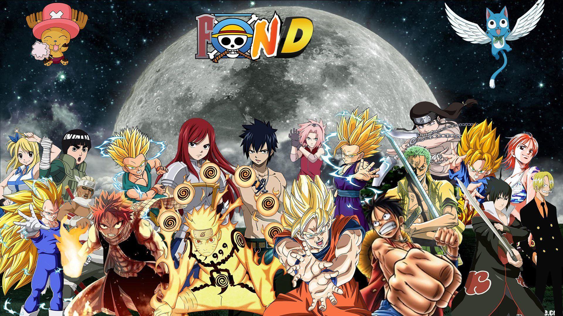 1920x1080 Fairy Tail One Piece Wallpaper. Adorable Wallpaper