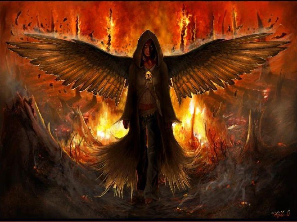 1024x768 Dark Gothic Angels. Wallpaper For Your Puter Gothic Dark