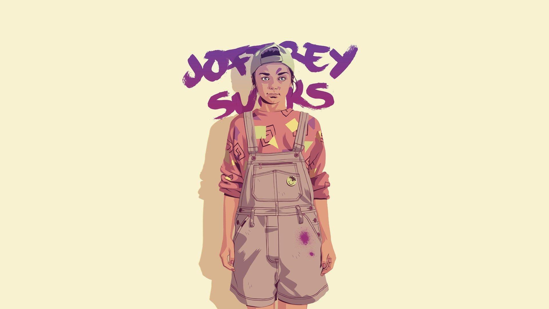 1920x1080 Art, Arya Stark, Game of Thrones, Game of Thrones X GTA, GTA