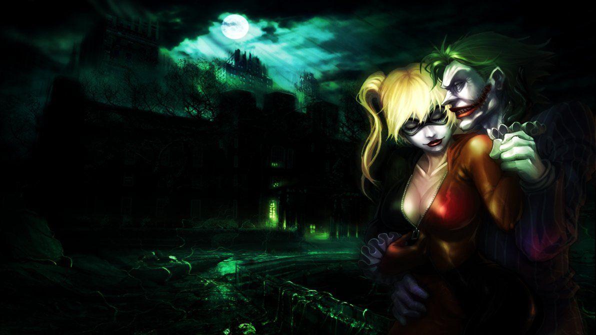 Pin on Joker  Harley Quinn joker love HD phone wallpaper  Pxfuel