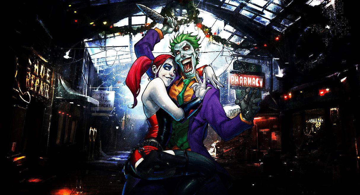 Joker and Harley Quinn Wallpapers - Top Free Joker and Harley ...