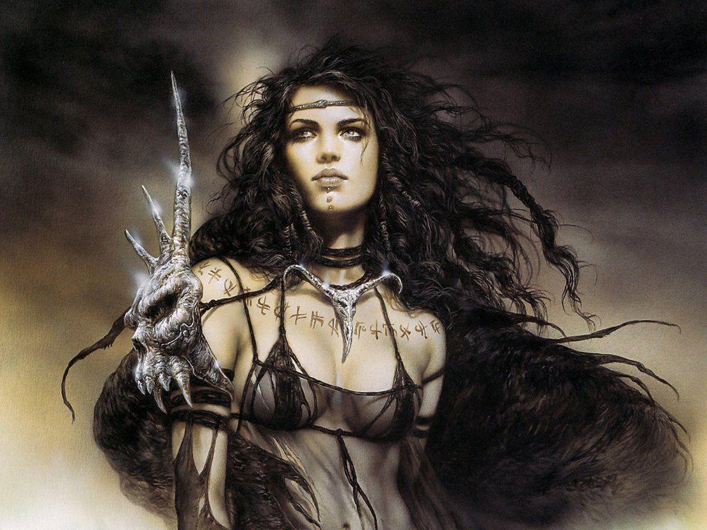 1024x768 Warrior Girl
