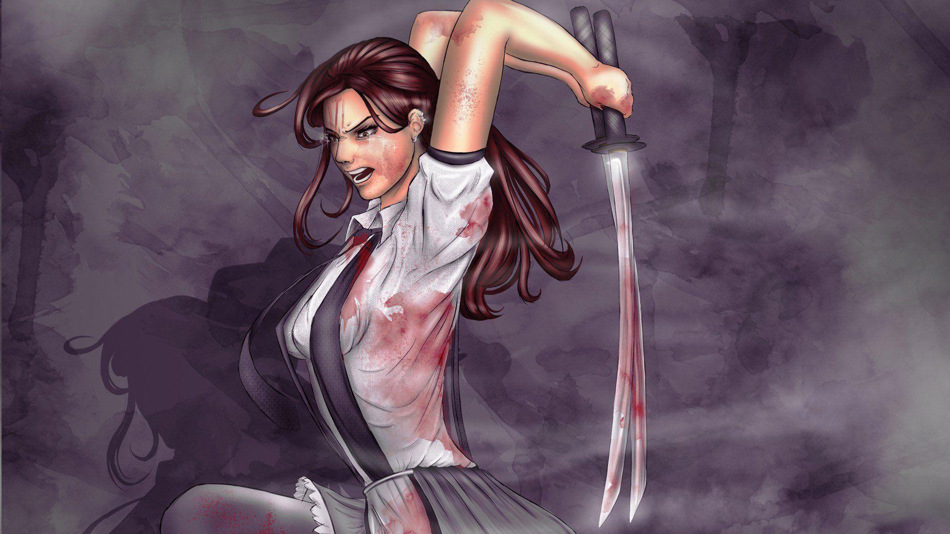 1920x1080 WARRIOR sword katana art wallpaperx1080