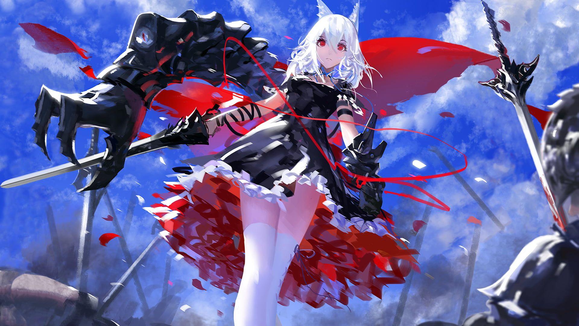 1920x1080 Demon girl HD wallpaper