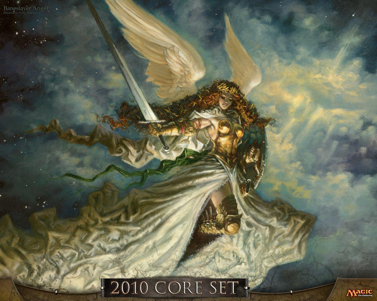 1280x1024 Wallpaper of the Week: Baneslayer Angel. MAGIC: THE GATHERING