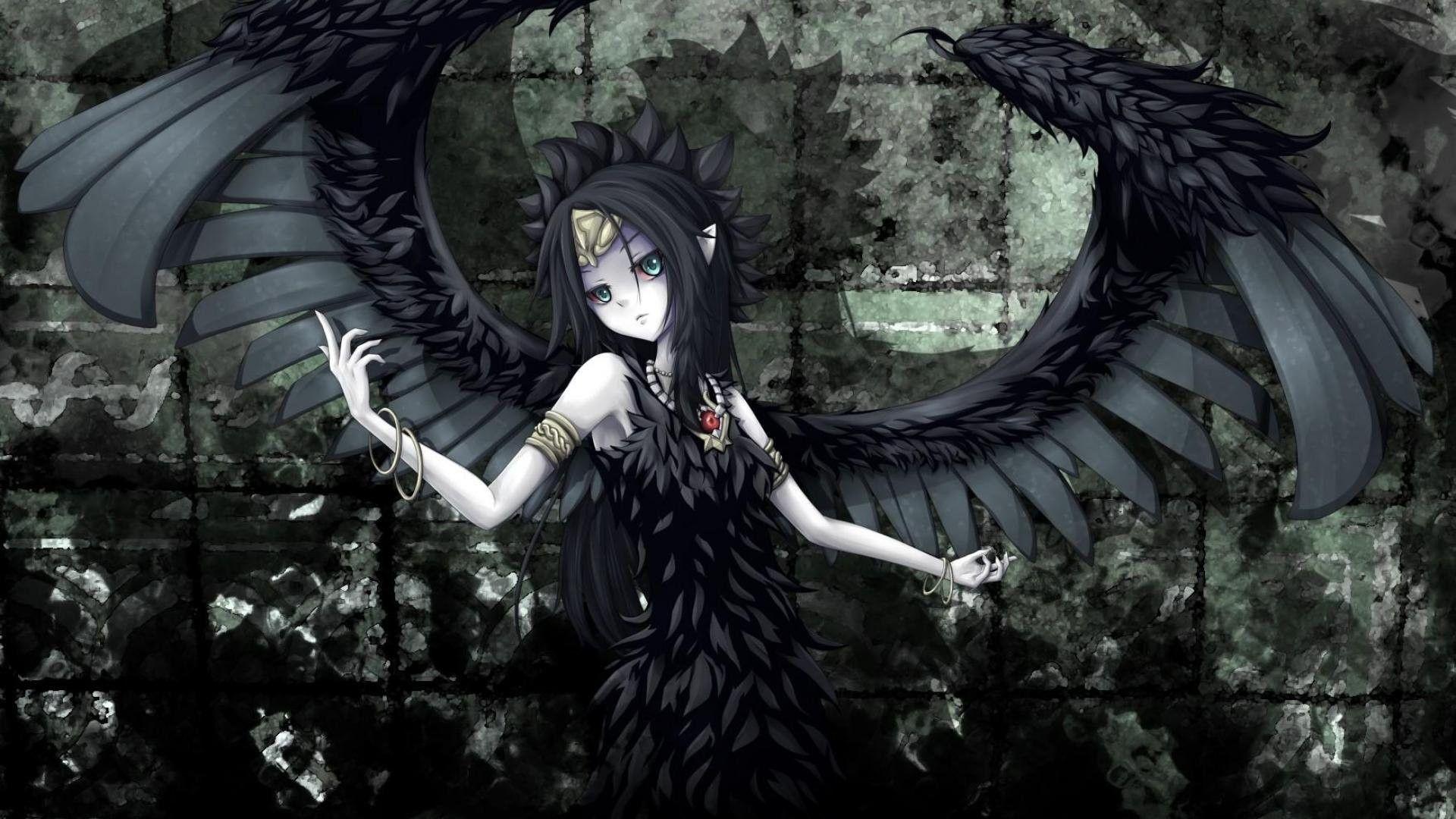 Gothic Anime Angel Wallpapers - Top Free Gothic Anime Angel Backgrounds -  WallpaperAccess