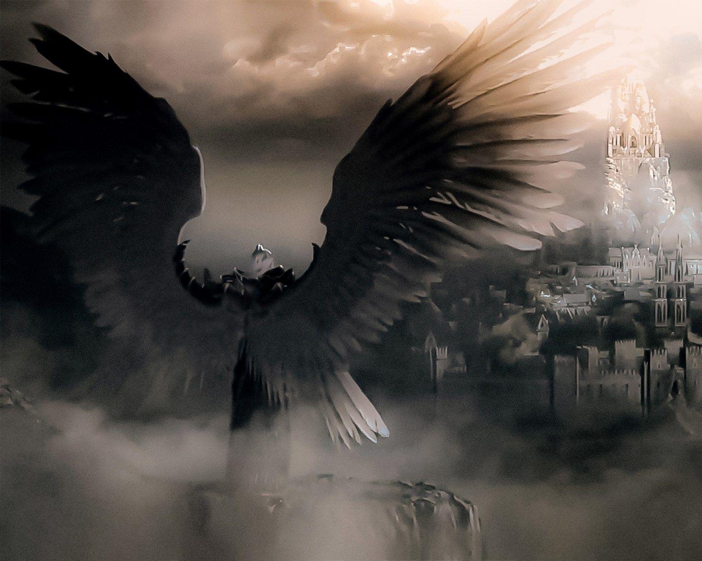 1440x1152 1440x1152 Widescreen Wallpaper: angel warrior