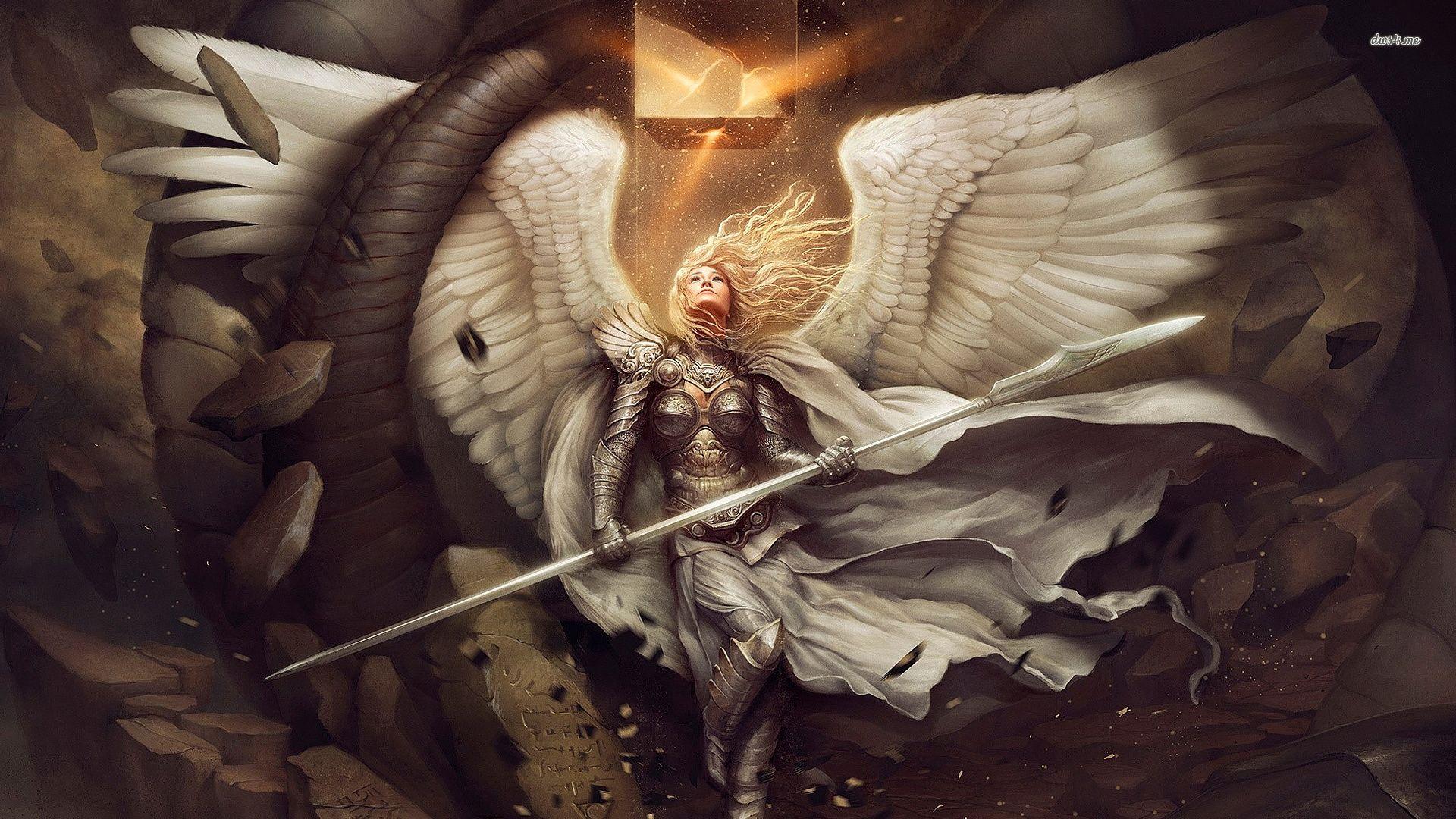 1920x1080 Blonde warrior angel wallpaper wallpaper