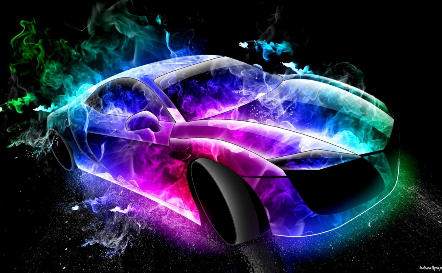 1528x945 Fantasy Fire Cool Car