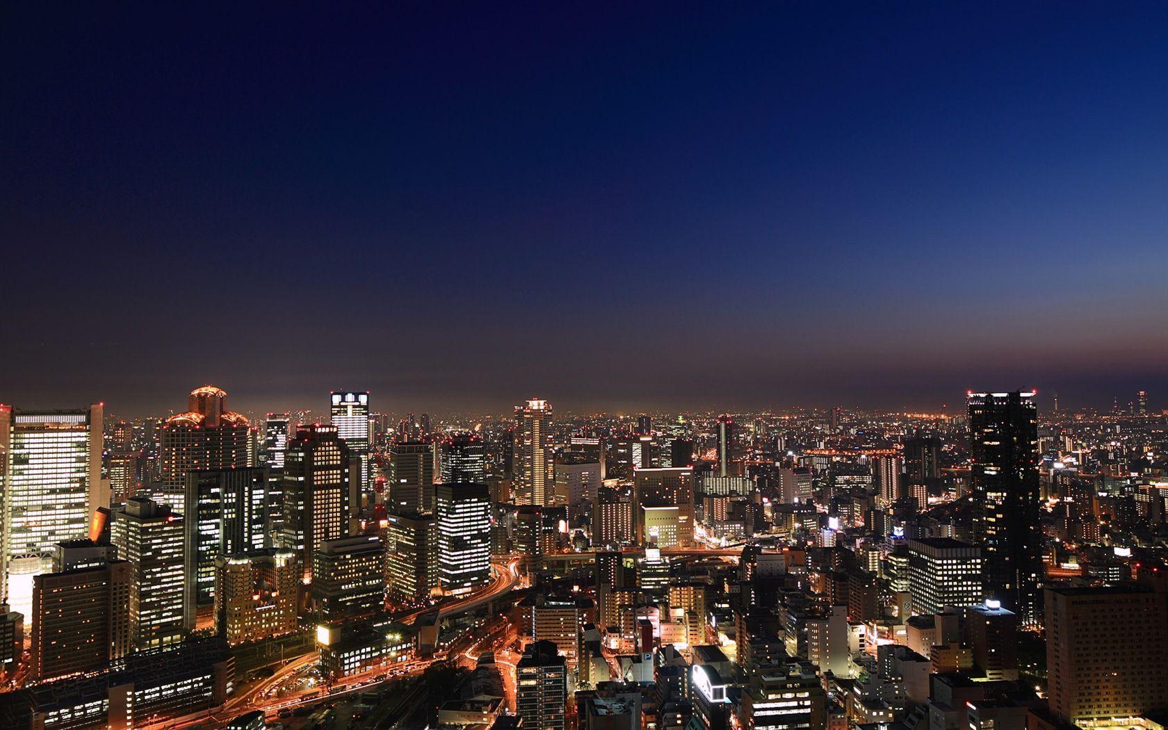 1680x1050 Japan city beautiful landscape, Windows 8 theme wallpaper