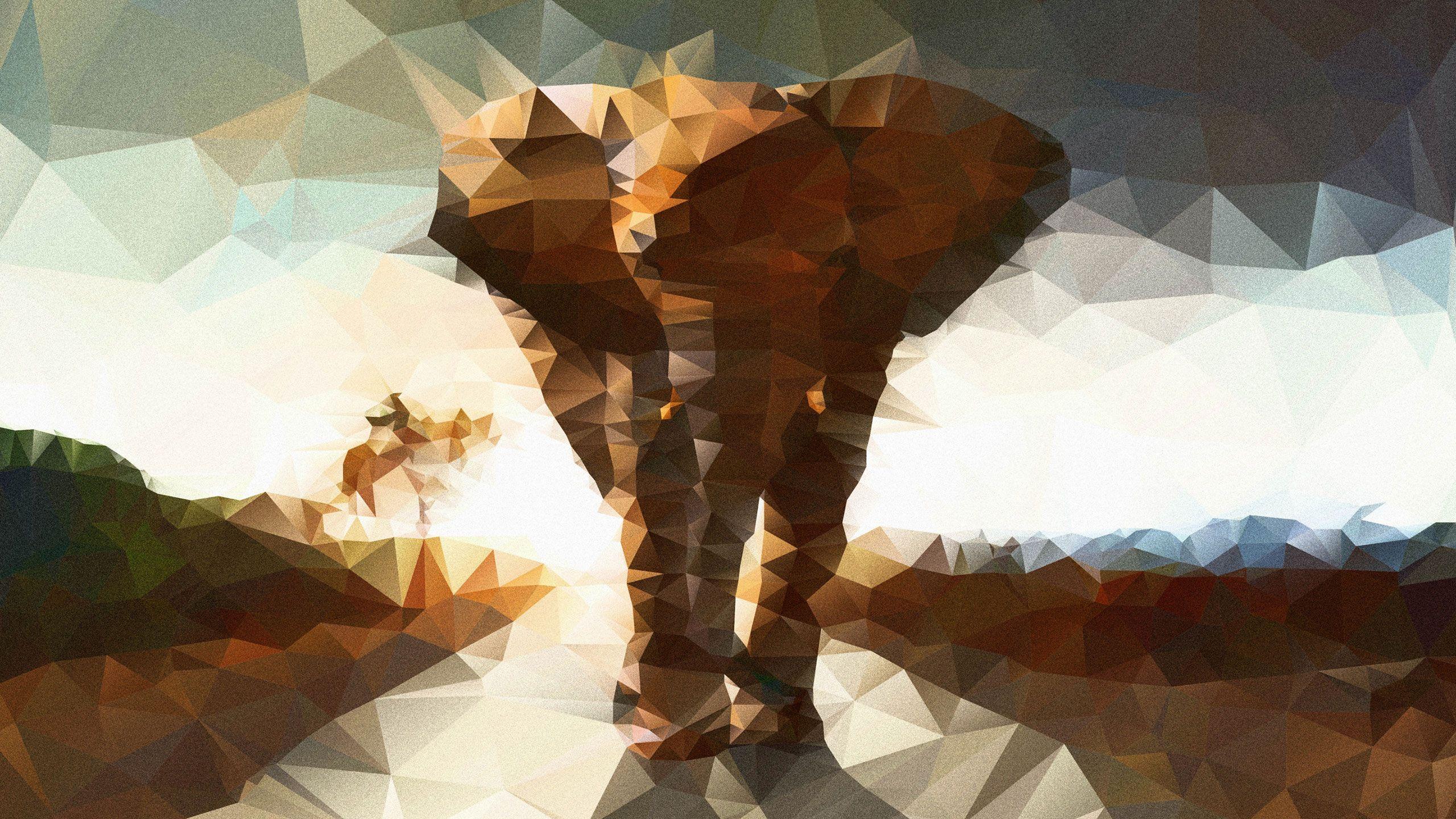 Elephant Minimalist Art Wallpapers - Top Free Elephant Minimalist Art