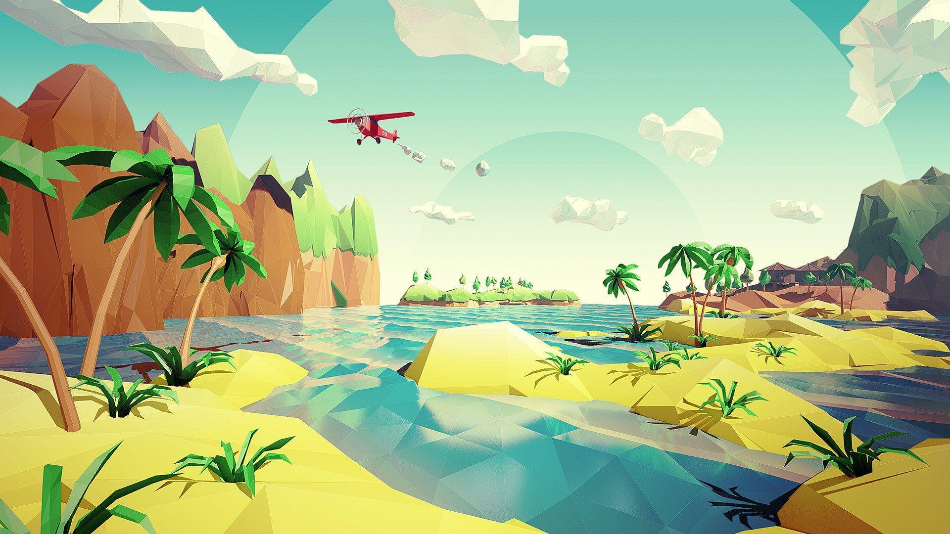 1920x1080 Low poly style wallpaper fulll pack HD (Part 1)