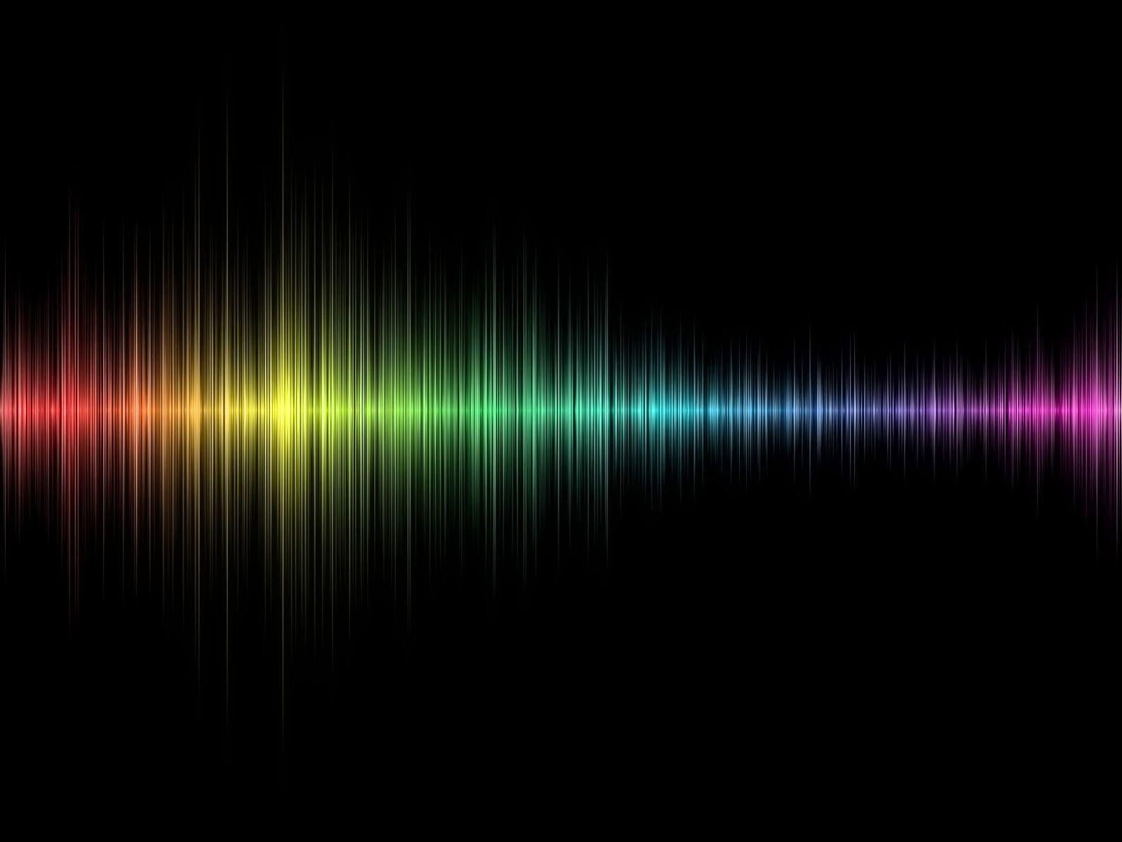 abstract background soundwaves