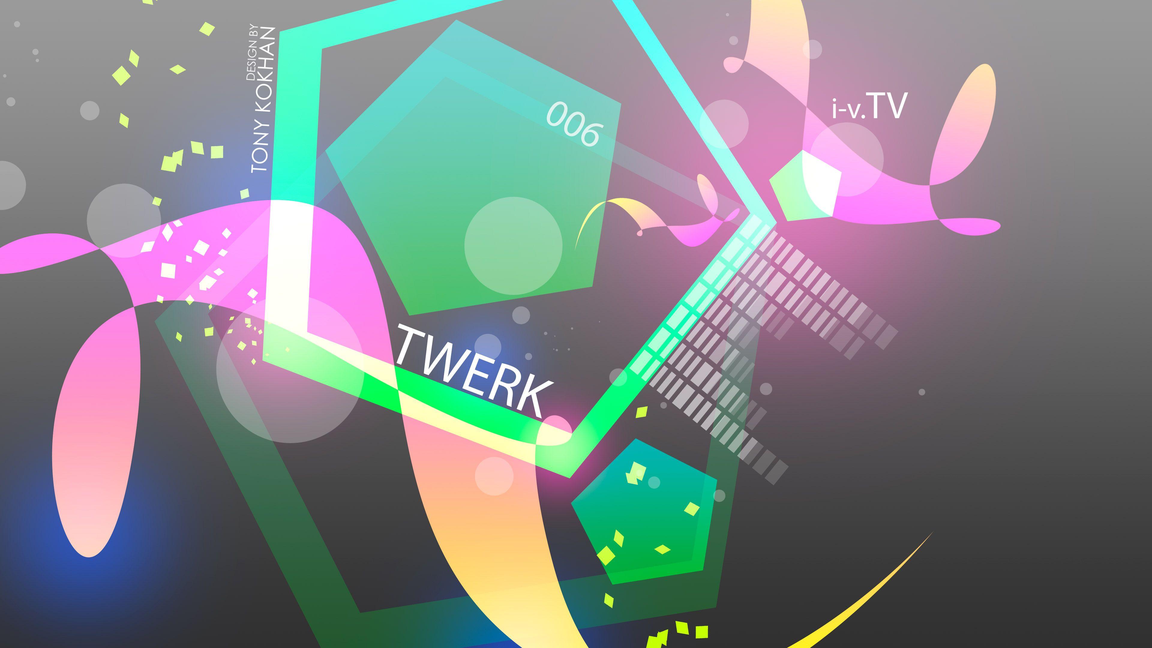3840x2160 Twerk Music SC Six Abstract eQ Words 2015 Tony Sound