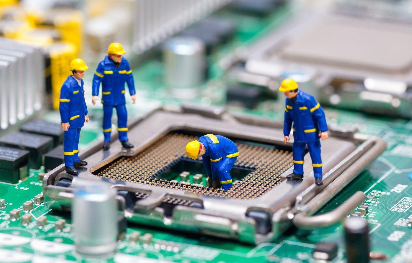 1332x850 Wallpaper dolls, motherboard, cleaning image for desktop