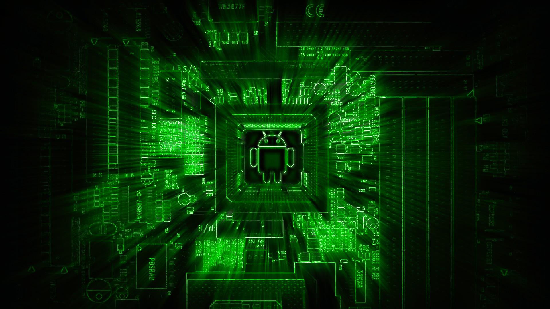 1920x1080 Android Motherboard Wallpaper Techno HD Wallpaper