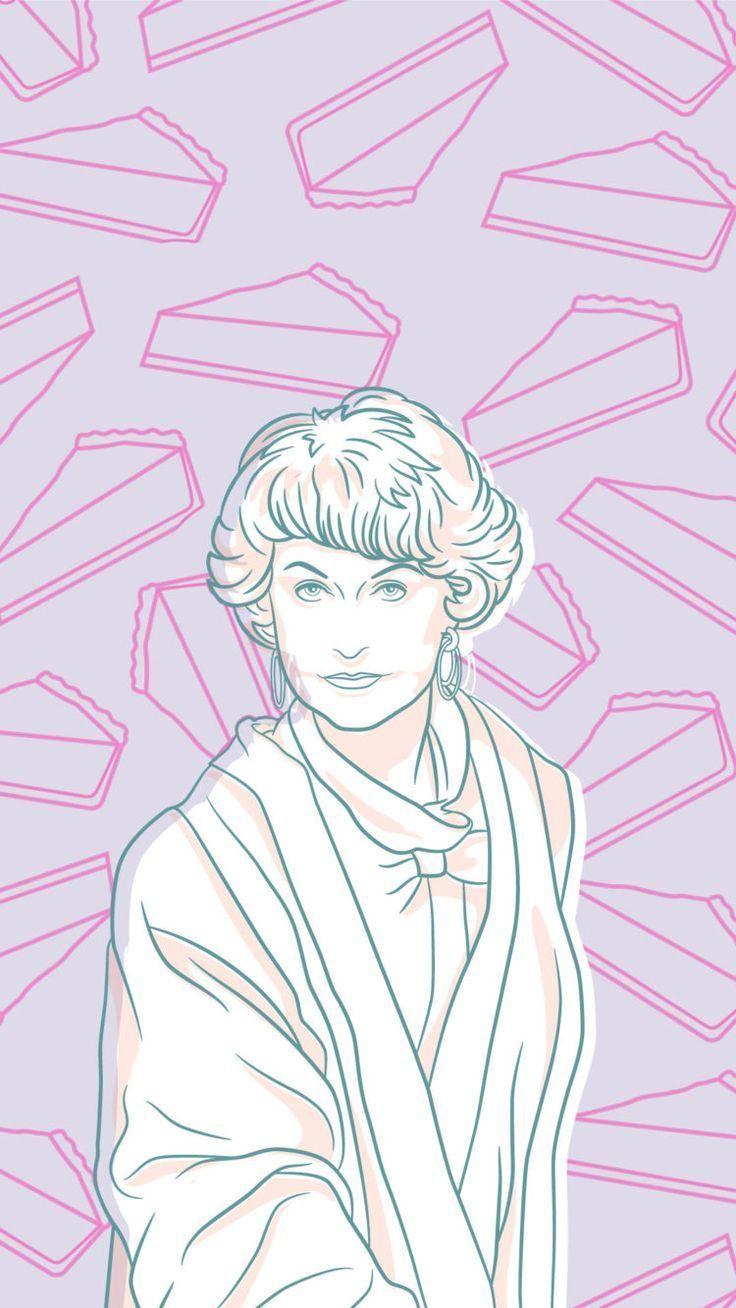 736x1308 Golden Girls Phone Wallpaper to Thank You for Being a