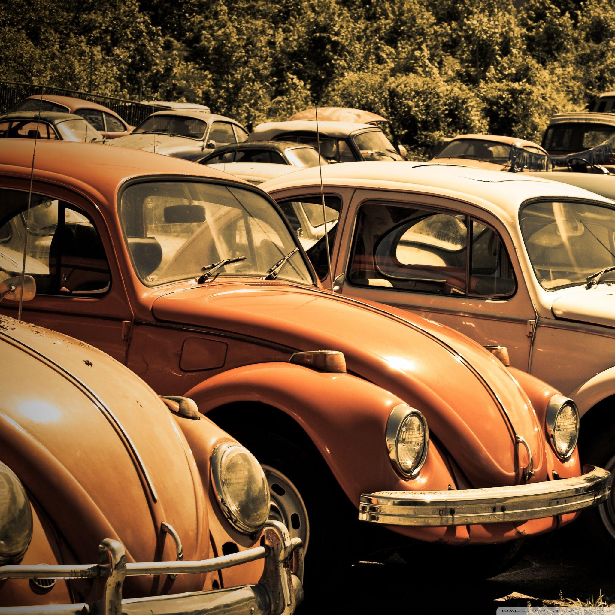 2048x2048 FREE Wallpaper: Old Volkswagen Beetlefreewallpeper.