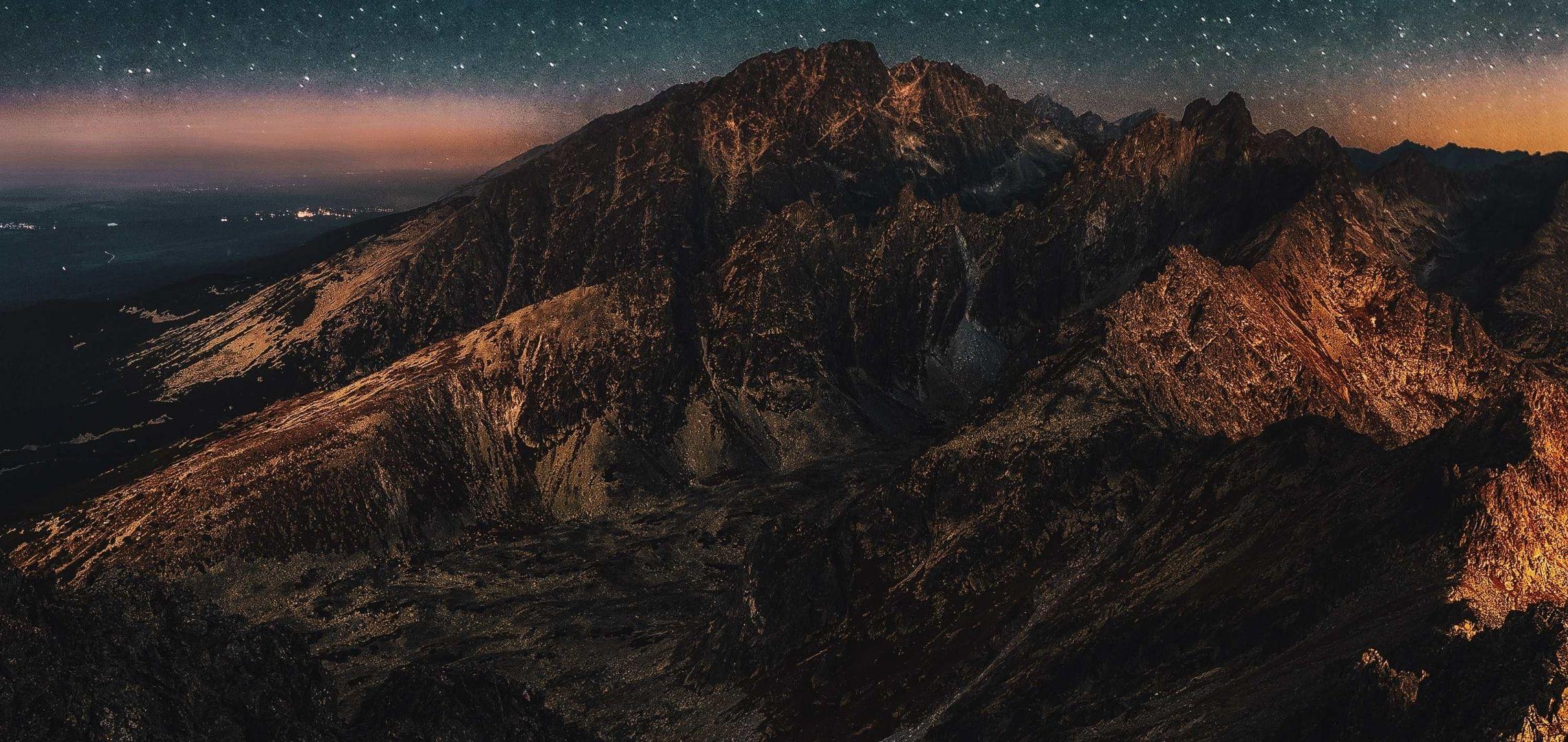 2280x1080 Astronomy Dolomites Evening Wallpaper x 1080 Preview