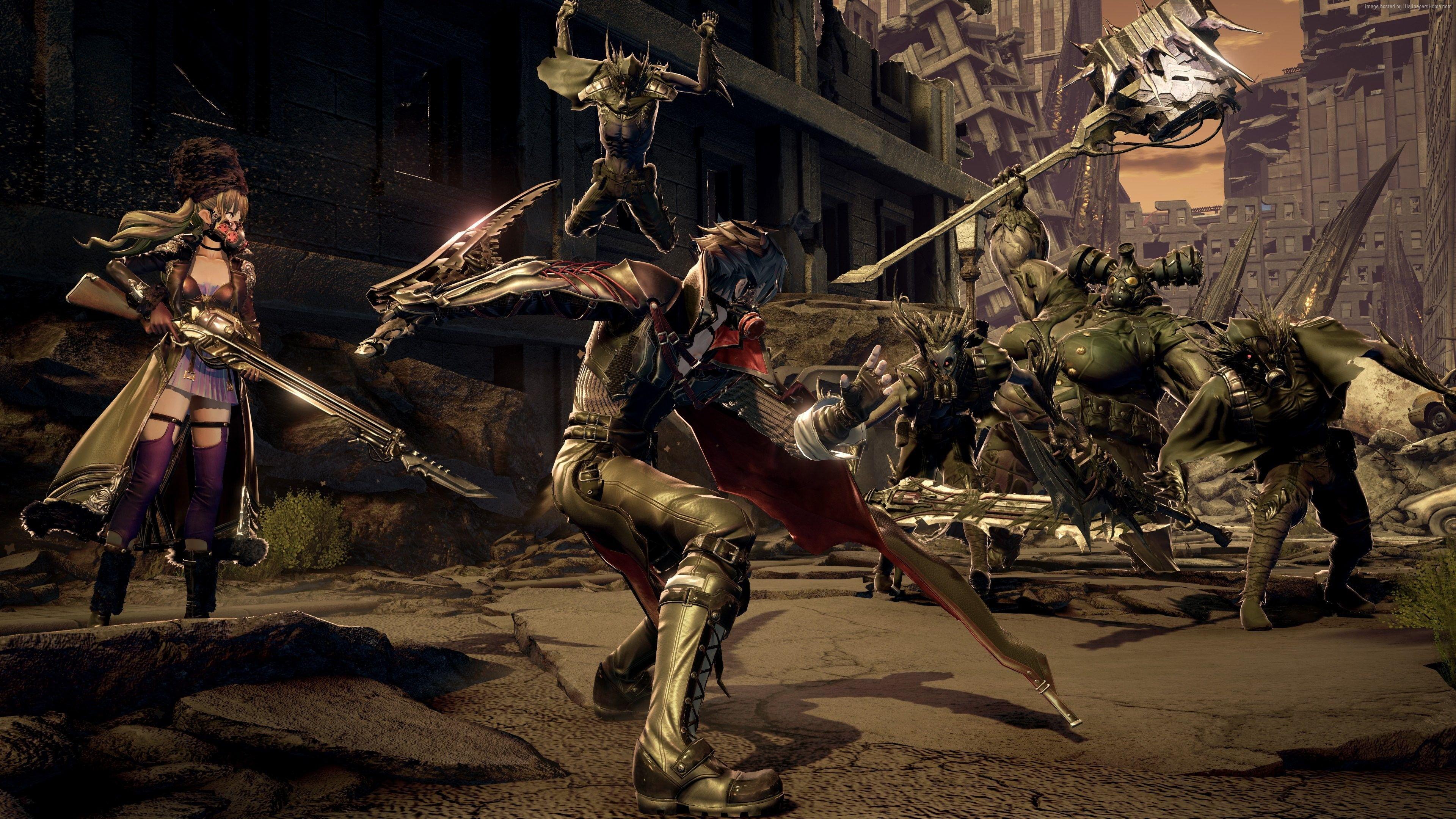 3840x2160 HD wallpaper: Tokyo Game Show 4K, Code Vein