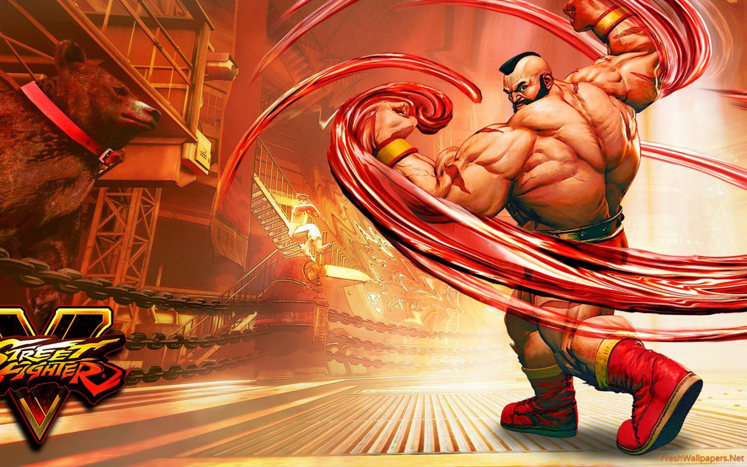 2560x1600 Zangief in Street Fighter V wallpaper